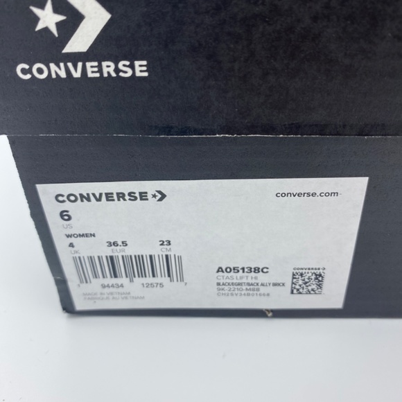 Converse Chuck Taylor All Star Hi Heart Embroidery - Picture 7 of 9